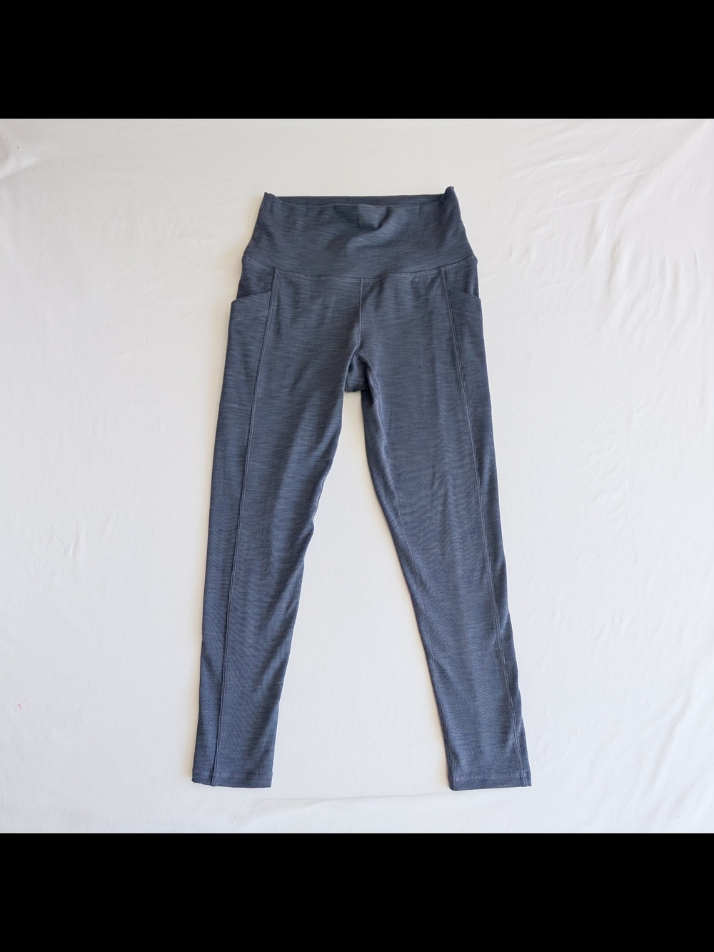 Prana Women’s Electa Leggings Navy Blue Size L High Rise Pockets